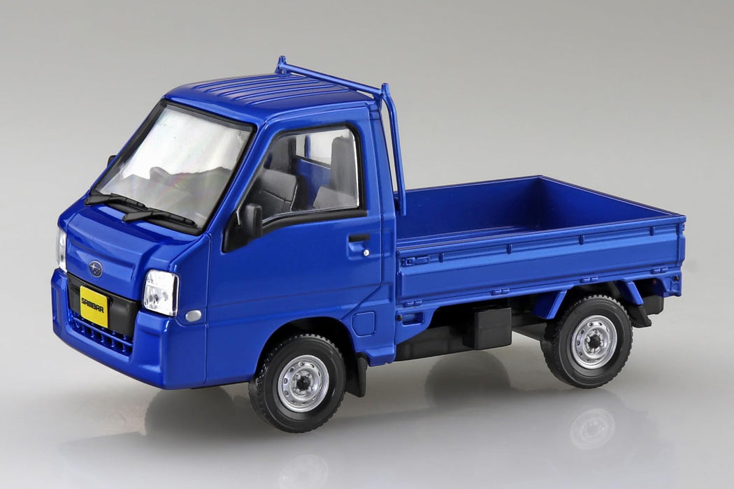 Aoshima Rakupla Snap Kit Subaru Sambar Truck Blue Limited Model 05-Wb