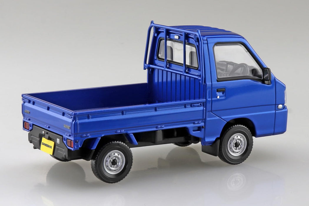 Aoshima Rakupla Snap Kit Subaru Sambar Truck Blue Limited Model 05-Wb