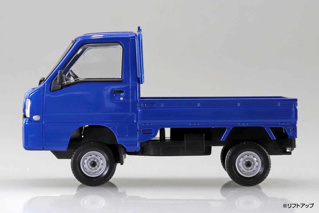 Aoshima Rakupla Snap Kit Subaru Sambar Truck Blue Limited Model 05-Wb