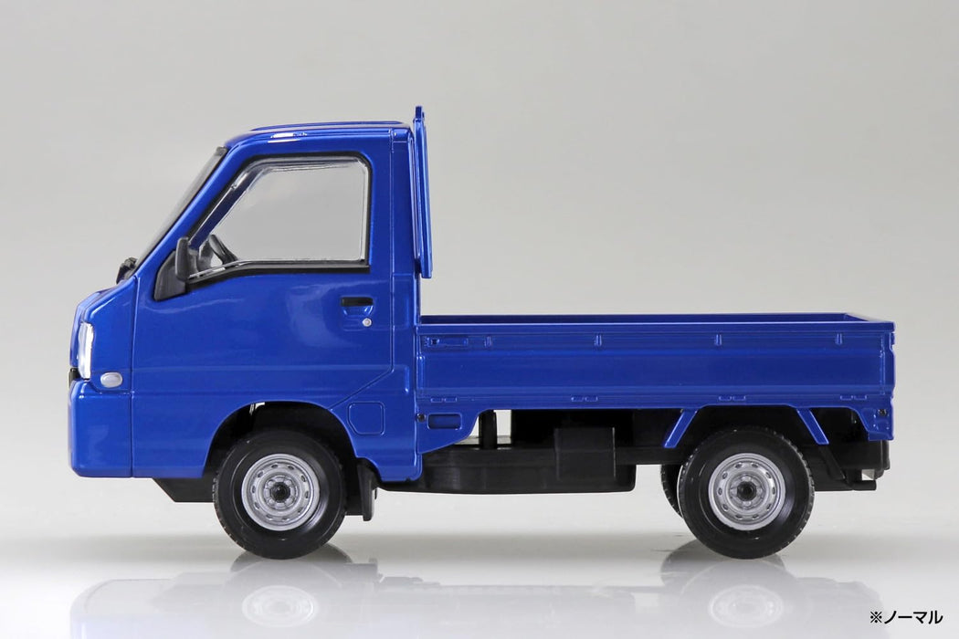 Aoshima Rakupla Snap Kit Subaru Sambar Truck Blue Limited Model 05-Wb