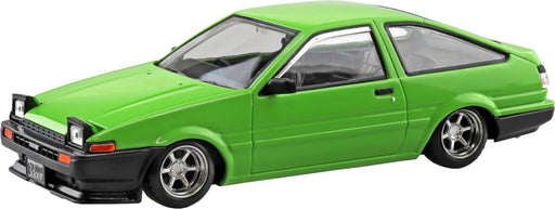 Aoshima Rakupla Snap Kit Toyota Sprinter Trueno Custom Green Model Car- Japan Figure Store - #1 Bring To You The Best Japanese Goods