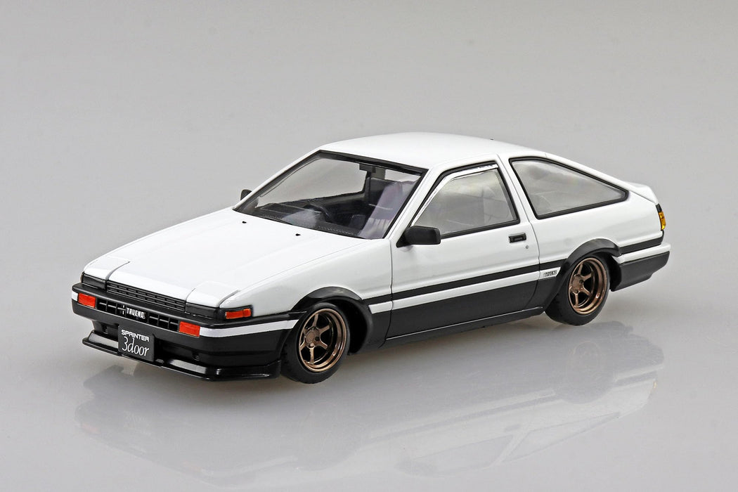 Aoshima Rakupla Snap Kit Toyota Sprinter Trueno High-Tech Two-Tone- Japan Figure Store - #1 Bring To You The Best Japanese Goods