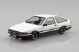 Aoshima Rakupla Snap Kit Toyota Sprinter Trueno High-Tech Two-Tone- Japan Figure Store - #1 Bring To You The Best Japanese Goods