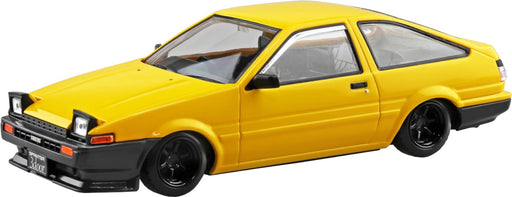 Aoshima Rakupla Snap Kit Toyota Sprinter Trueno Custom Yellow Model Car- Japan Figure Store - #1 Bring To You The Best Japanese Goods