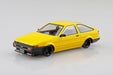 Aoshima Rakupla Snap Kit Toyota Sprinter Trueno Custom Yellow Model Car- Japan Figure Store - #1 Bring To You The Best Japanese Goods