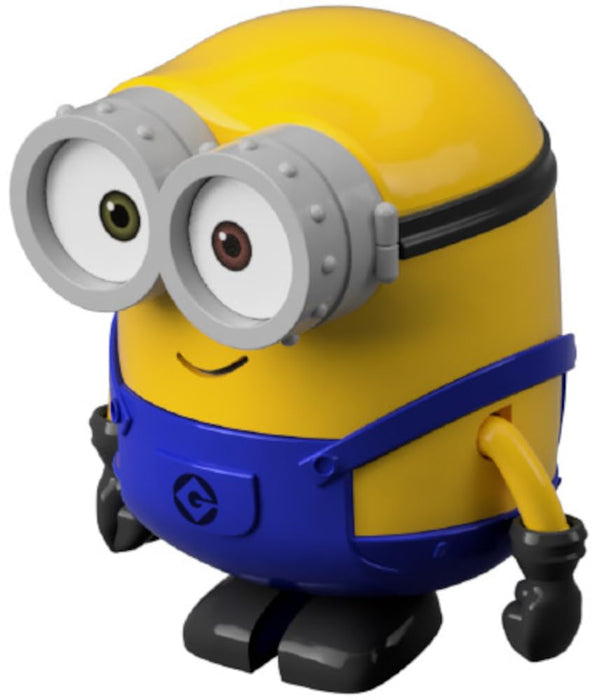 Aoshima Rakupla Tokotoko Mi-01 Minions Bob Figurine Collectible Toy