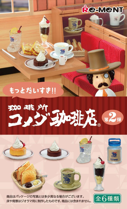 Re-Ment More Daisuki Coffee Shop Komeda's 2nd Edition Set PVC ABS 115mm