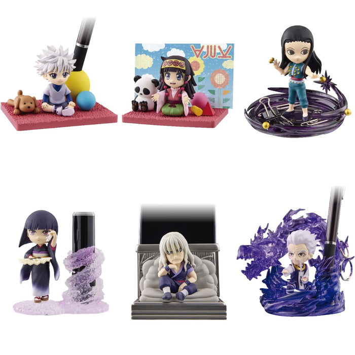 Re-Ment Hunter X Hunter Desktop Hunter Set of 6 Figures Japan Official- Japan Figure Store - #1 Bring To You The Best Japanese Goods