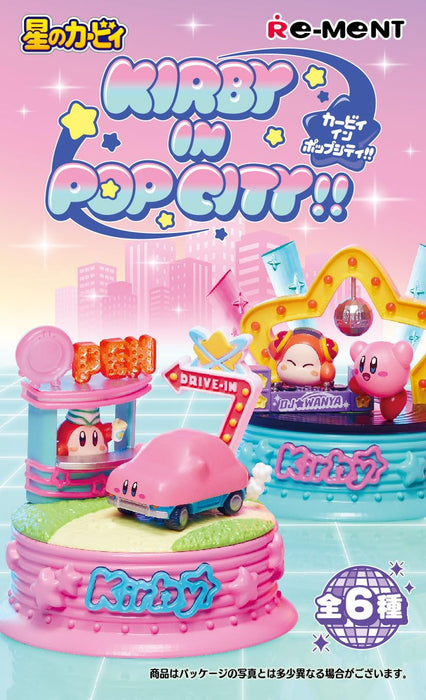 Re-Ment Kirby dans Pop City Box 115x70x70mm PVC ABS Jouet de collection