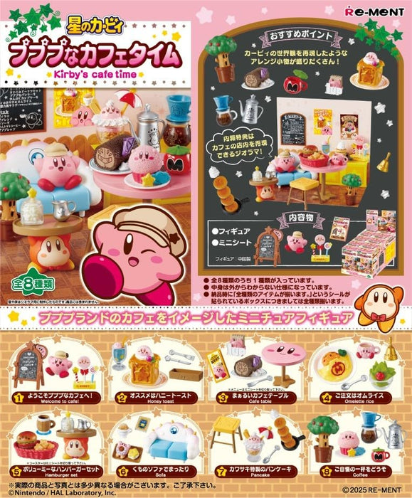 Re-Ment Kirby Cafe Time Playset Box H120xW145xD205mm ATBC-PVC ABS