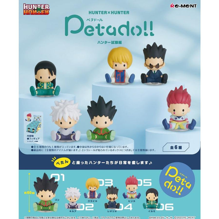 Rement Petadoll Hunter X Hunter Complete Set Of 6 Test Hen Box Japan