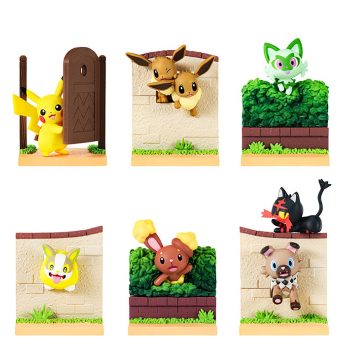 Re-Ment Pokemon Pyokotto Welcome Back Collection Box with 6 Types 6 Pieces