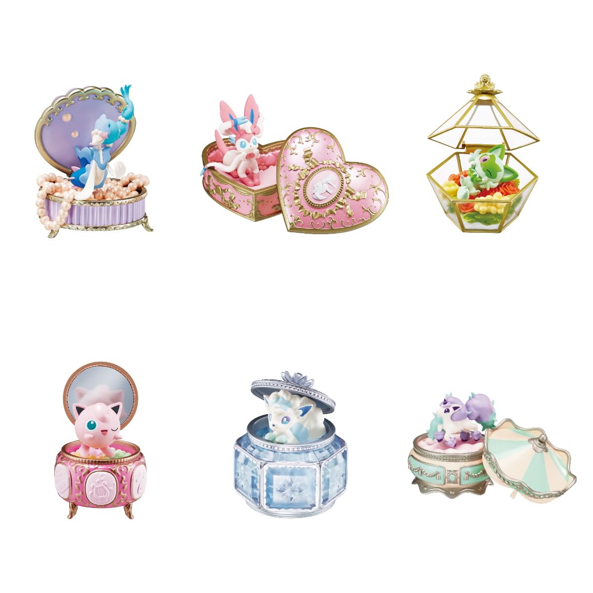 Re-Ment Pokemon Romantic Collection Complete Set Box Figure Japan Official- Japan Figure Store - #1 Bring To You The Best Japanese Goods
