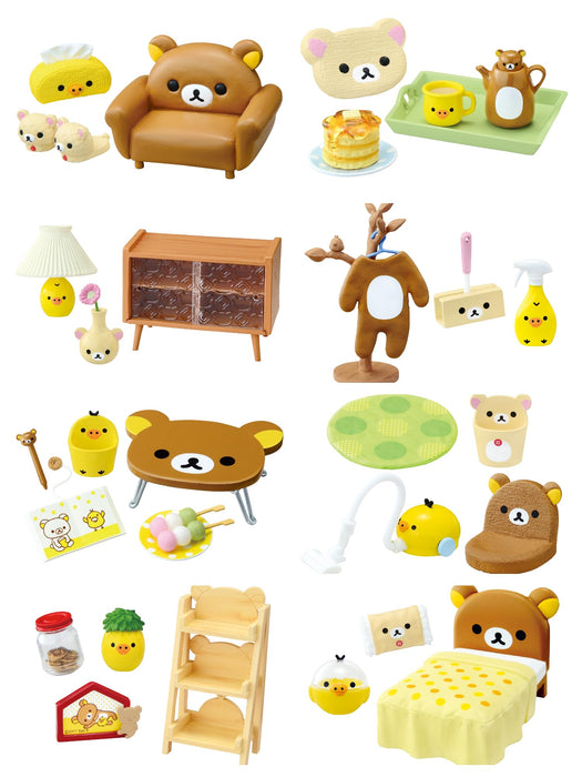 Re-Ment San-X Rilakkuma Room Relax Box 115x70x50mm PVC Toy