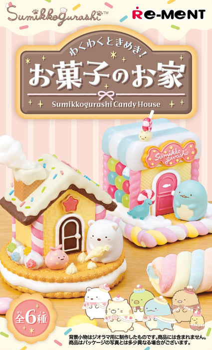 Re-Ment San-X Sumikko Gurashi Candy House 1Box 115x70x70mm ABS PVC