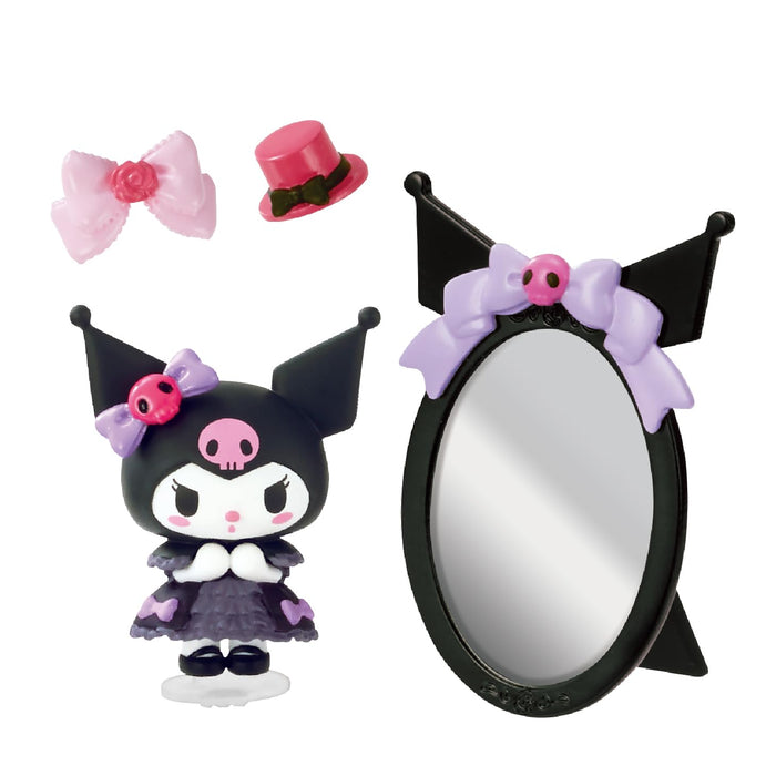 Re-Ment Sanrio Kuromis Gothic-Zimmerset - H115 x B70 x T50 mm ABS PVC