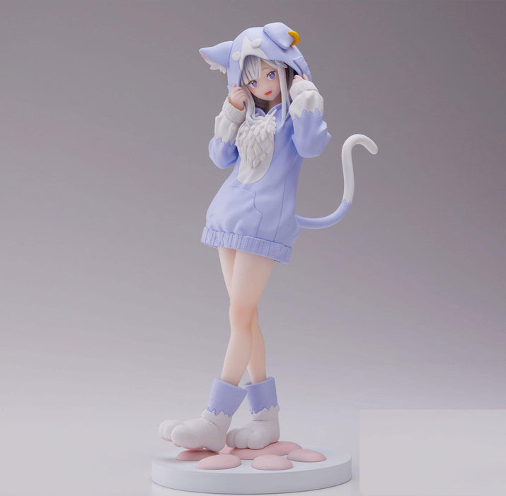 Sega ReZero Emilia Luminasta Mofumofu Puck Figure Collectible