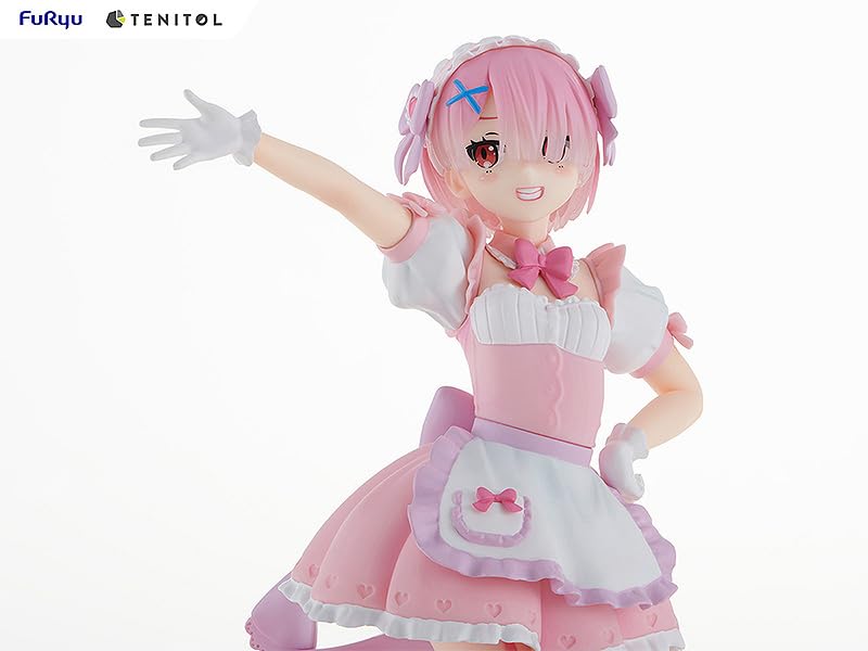 Furyu Re:Zero Ram Tenitol Yumekawa Maid Collectible Figure