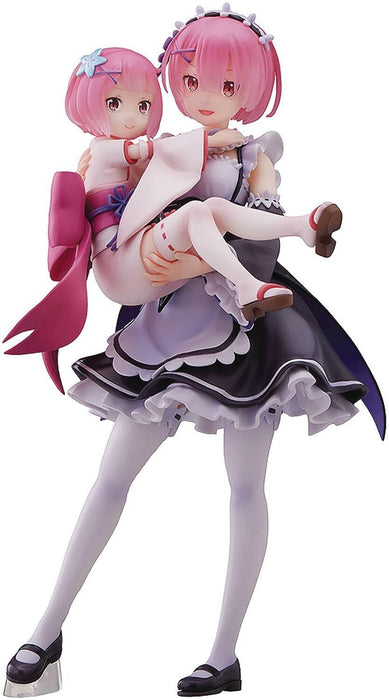 Sega ReZero Ram SFire 1/7 Scale Figure Shop Exclusive Isekai Seikatsu Series