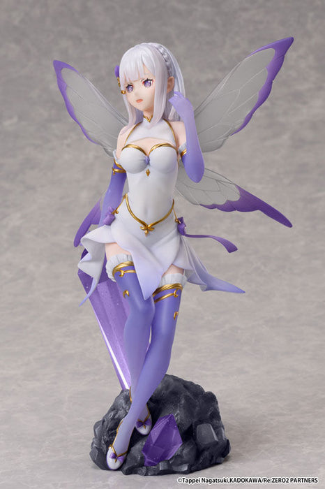 Elcoco Re:Zero Emilia 1/7 Jewel Princess Figure Collectible