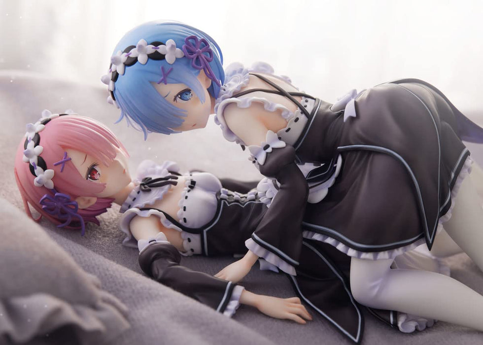 Furyu ReZero Ram & Rem F:Nex 1/7 Scale Figures Collectible Set