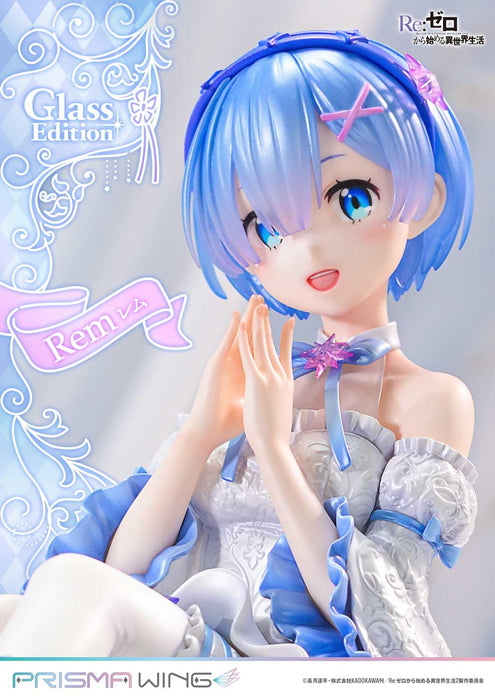 Prime 1 Studio Re:Zero Rem Prisma Wing 1/7 Glass Edition Pwrzr-01P Figure