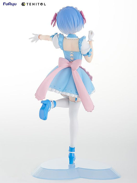 Furyu Rem Tenitol Yumekawa Maid Figure Re:Zero Kara Hajimeru Isekai Seikatsu