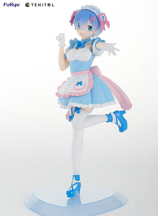 Furyu Rem Tenitol Yumekawa Maid Figure Re:Zero Kara Hajimeru Isekai Seikatsu