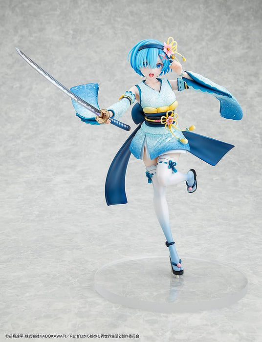 Kadokawa Re:Zero Rem Combat Outfit Ver - Anime Figure Collectible- Japan Figure Store - #1 Bring To You The Best Japanese Goods