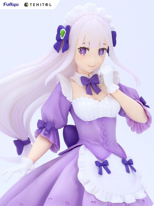 Furyu Emilia Maid Figure - Re:Zero Tenitol Yumekawa Collection