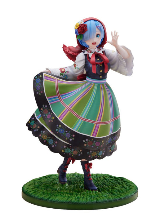 Furyu Re:Zero Rem F:Nex 1/7 Scale Country Dress Ver. Collectible Figure