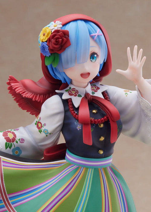 Furyu Re:Zero Rem F:Nex 1/7 Scale Country Dress Ver. Collectible Figure