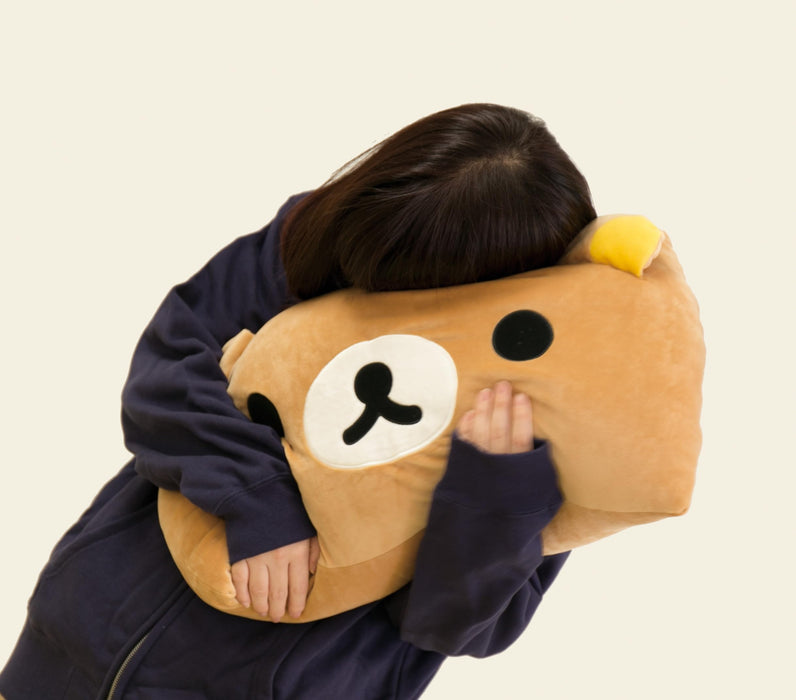 Coussin câlin San-X Rilakkuma Super Mochimochi Mx00801 Oreiller en peluche