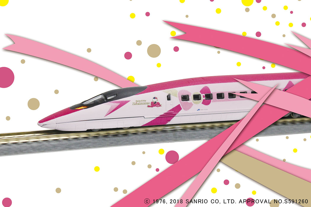 Rokuhan Z Gauge Hello Kitty Shinkansen 5-Car Train Set - Model T013-7