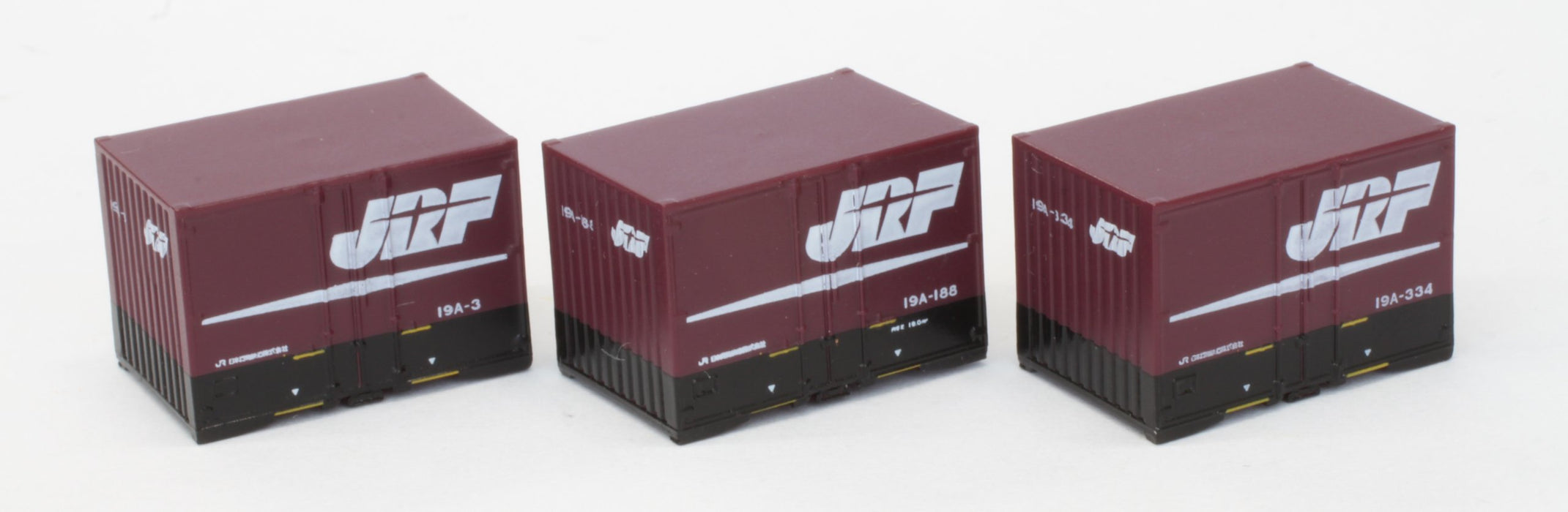 Rokuhan Z Gauge 19A Type Jr Freight Container Set - 3 Pieces