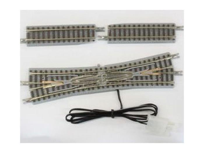 Rokuhan Z Gauge R034 Double Slip Point and Cut Rail - Left Branch- Japan Figure Store - #1 Bring To You The Best Japanese Goods