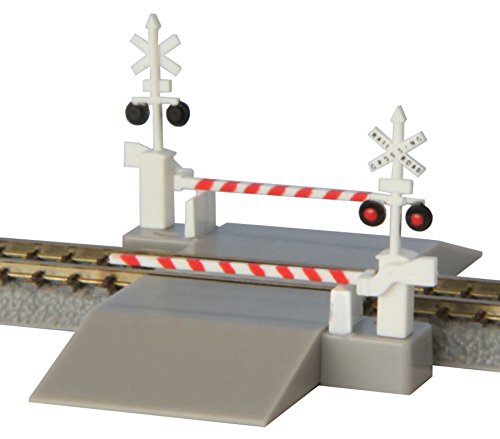 Rokuhan Z Gauge American Type Railroad Crossing Set S045-2