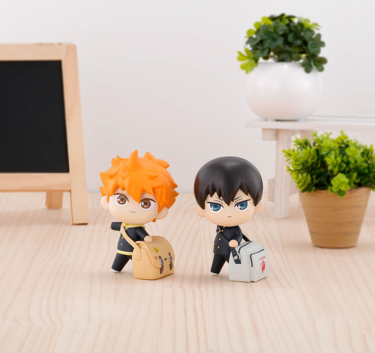 Figurine articulée Rowtashii Noise Tekupiku Haikyu Hinata Shoyo 100 mm en PVC ABS peinte