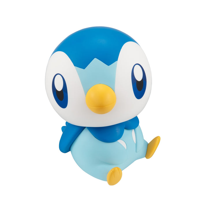 Pokemon Center Rukappu Piplup 4.7-Inch Collectible Figure for Fans