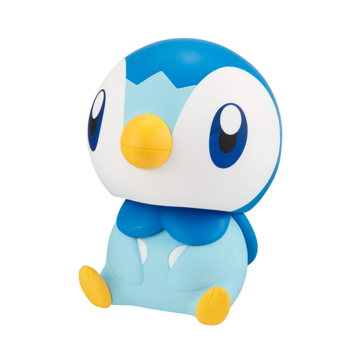 Pokemon Center Rukappu Piplup 4.7-Inch Collectible Figure for Fans