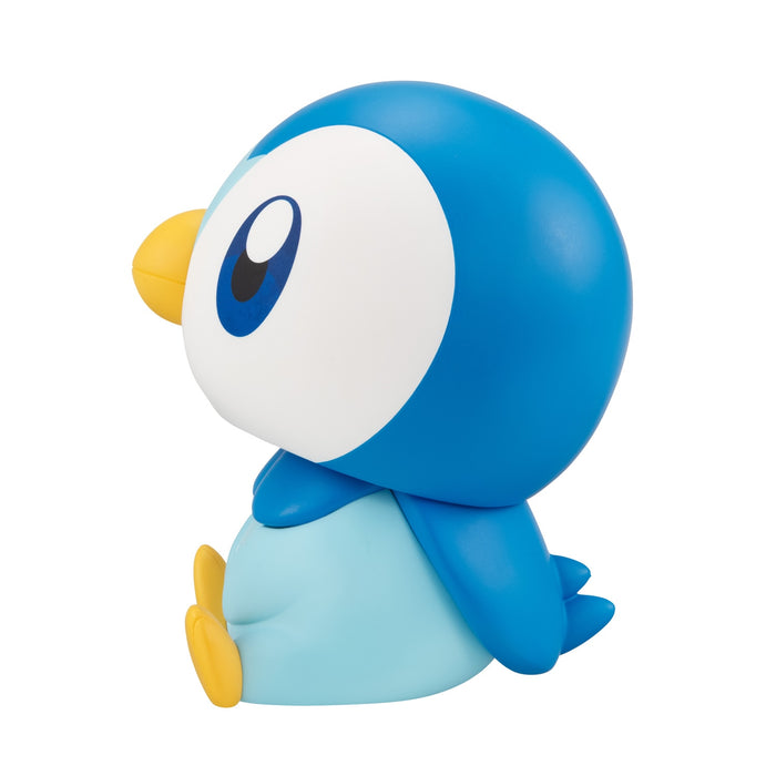 Pokemon Center Rukappu Piplup 4.7-Inch Collectible Figure for Fans