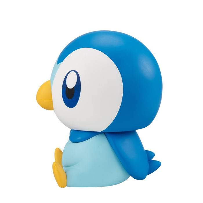 Pokemon Center Rukappu Piplup 4.7-Inch Collectible Figure for Fans