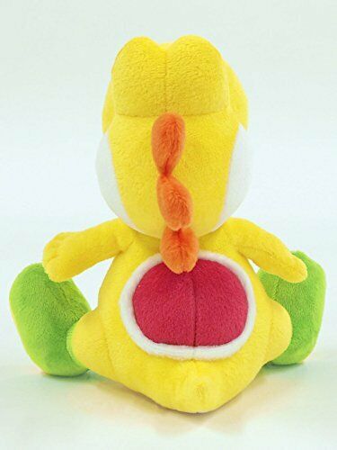 San-ei Boeki Super Mario All Star Collection Plush Yellow Yoshi S