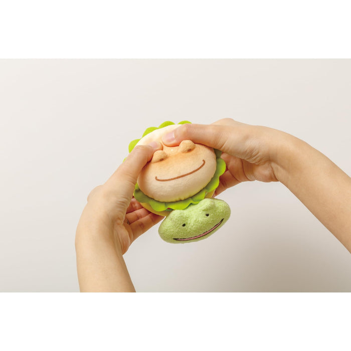 San-X Chikip Dancers Skip Frog Sensei Avocado Cheeseburger Plush Toy