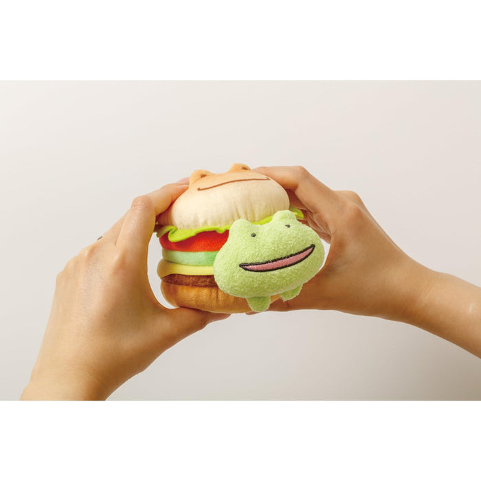 San-X Chikip Dancers Skip Frog Sensei Avocado Cheeseburger Plush Toy