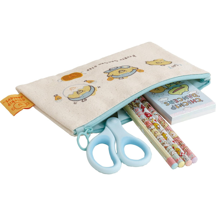 Pochette plate San-X Chikip Dancers Ca46001 – Solution de rangement mignonne et pratique