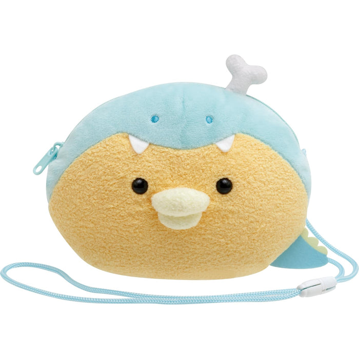 Sac Pochette en peluche San-X Chikip Dancers Bone Chicken Ca46201