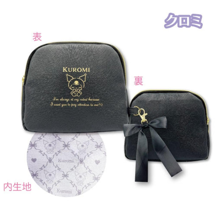 San-X Kuromi Multi Pouch Girly H13 W16 D6cm 34201443