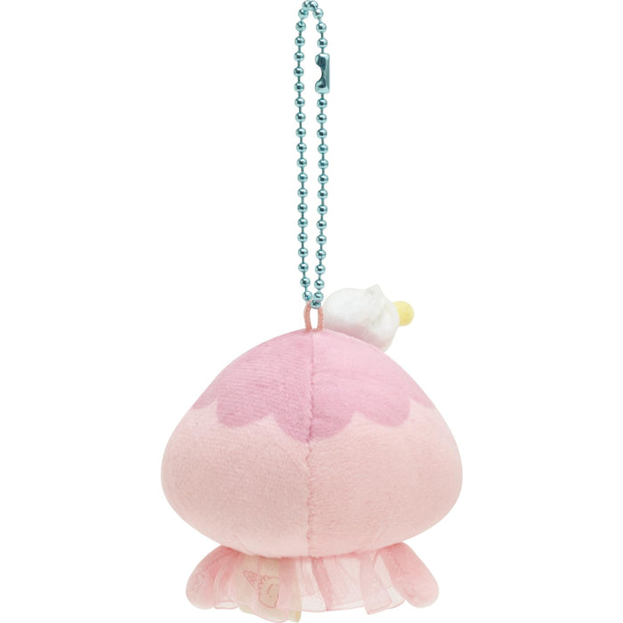 Peluche ronde à suspendre en forme de méduse géante de glace San-X Jinbei-San Mo56301