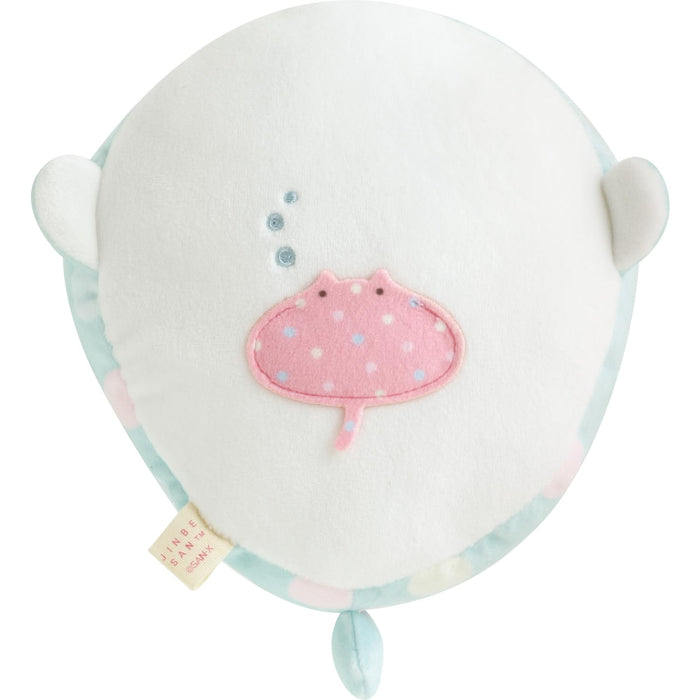 San-X Jinbei-San Super Mochimochi Round Plush Toy Small Size Mo56401